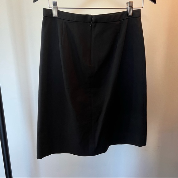 J.Crew pencil skirt | Pockets, front slit | Black, 2 - Picture 2 of 9